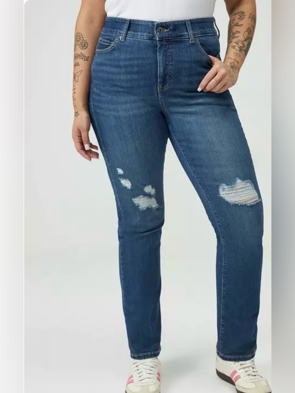 Torrid Bombshell High Rise Straight Jean Denim size 18 Regular